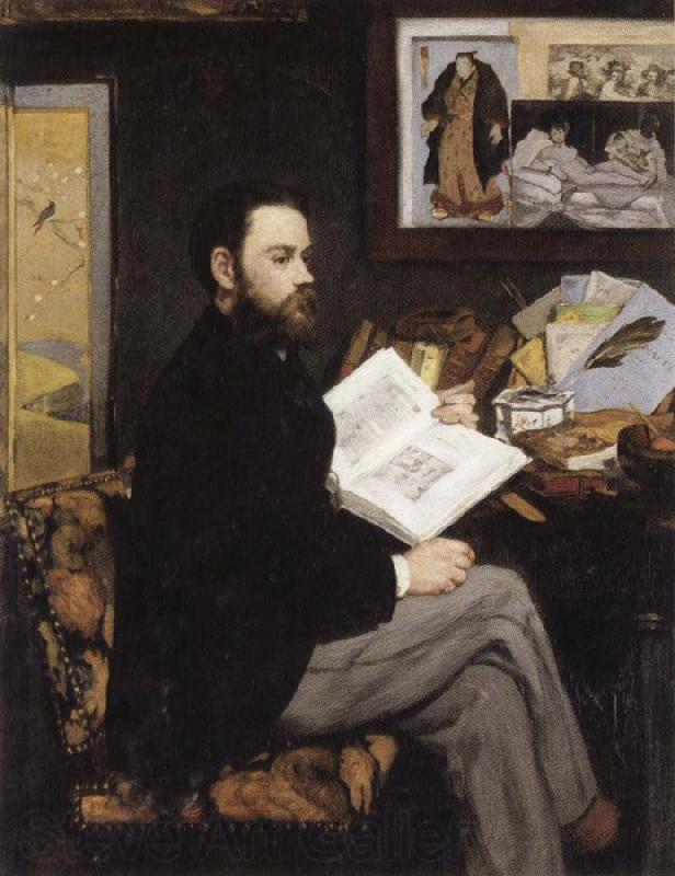 Edouard Manet Emile Zola Norge oil painting art